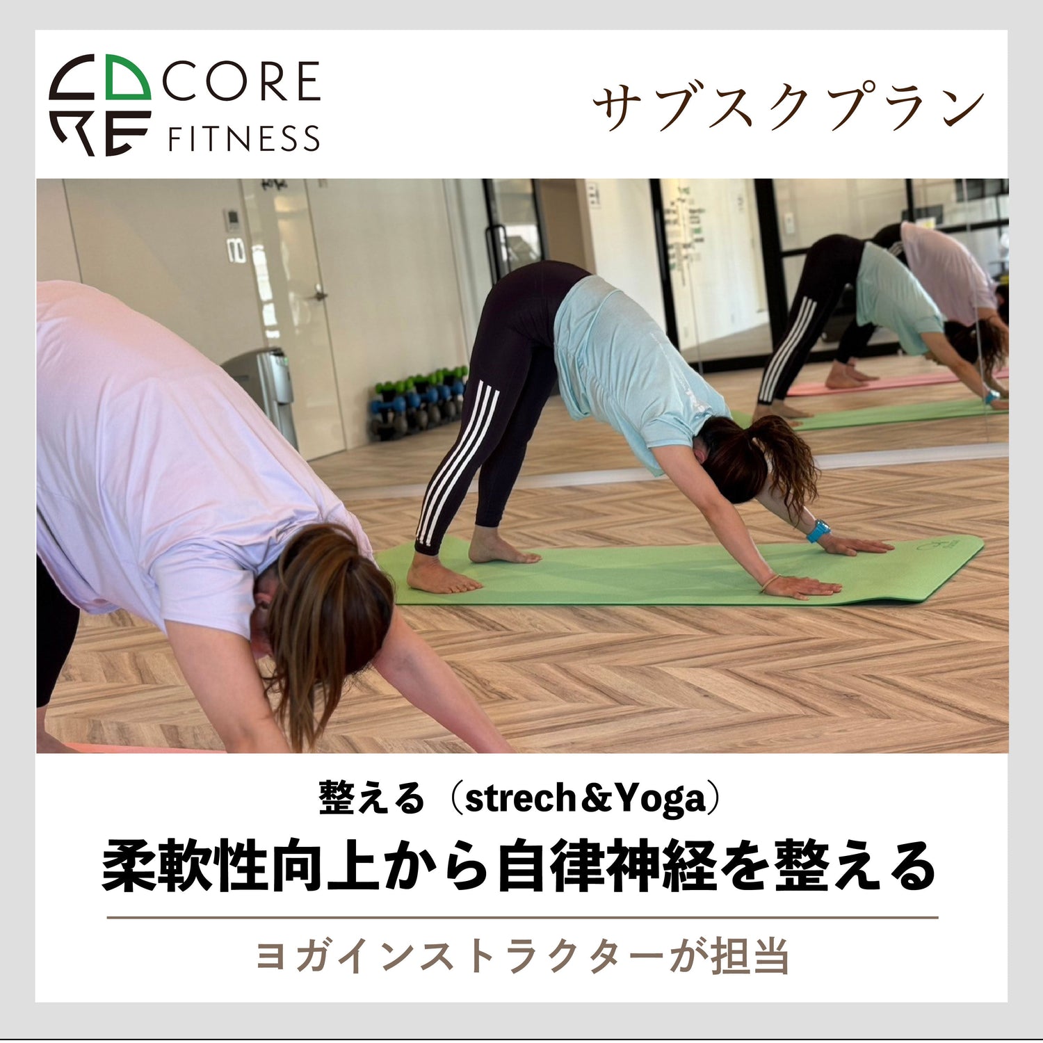 整える(Stretch &Yoga）