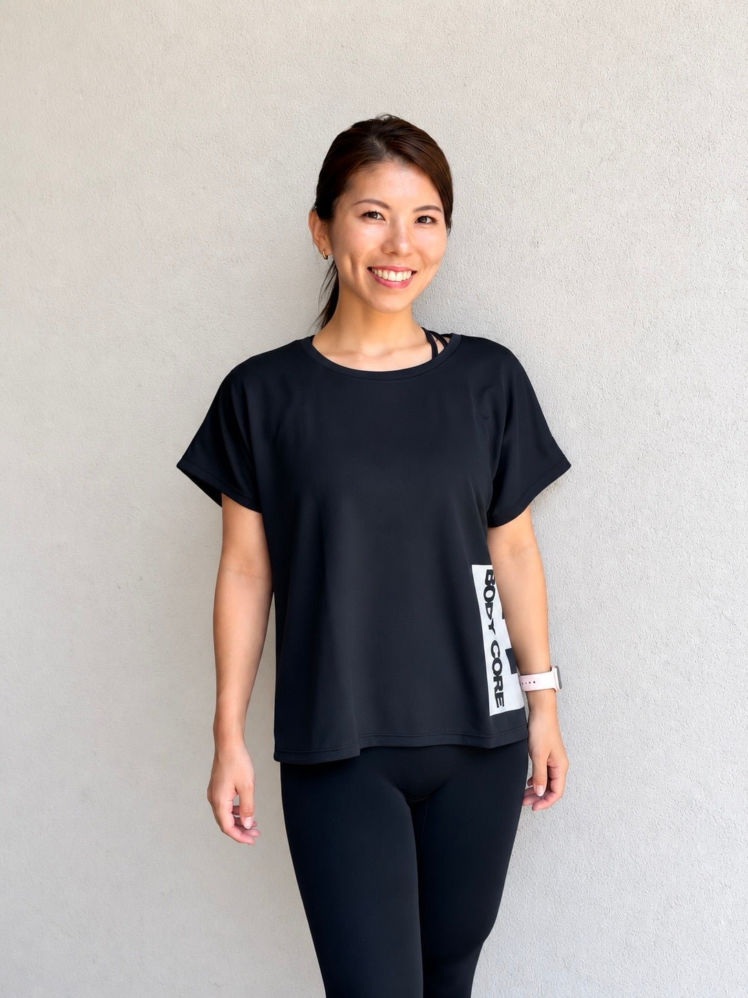 ドルマンTシャツ 片面BODYCOREデザイン