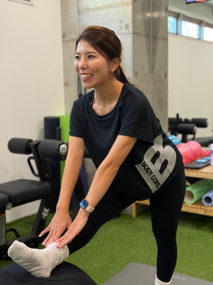 ドルマンTシャツ 片面BODYCOREデザイン