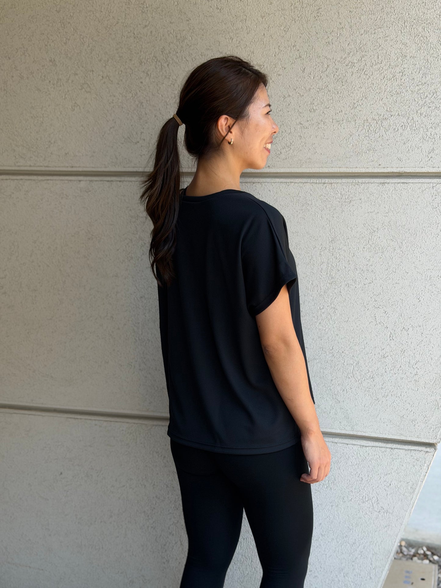 ドルマンTシャツ 片面BODYCOREデザイン